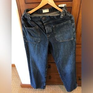We The Free Indigo Palmer Cuffed Denim Pants